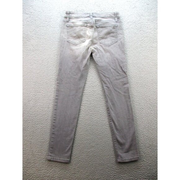 Joe's Jeans Women's Size 27 Gray Toothpick Skinny Leg Ankle Cotton Blend Denim - Picture 2 of 9